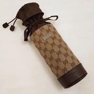 Gucci GG Monogram Bottle Holder / Case